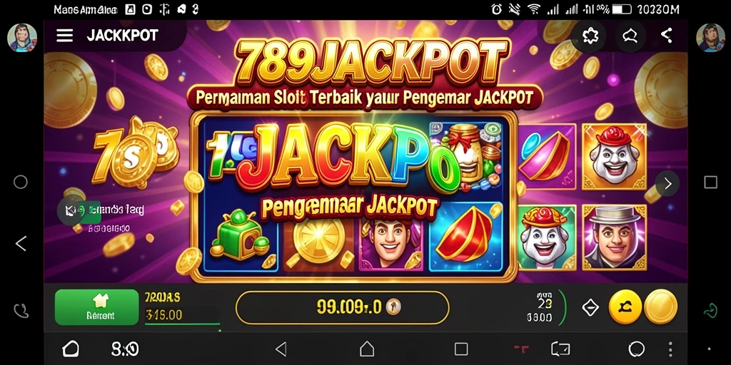 Tampilan gameplay Slot yang menarik di 789JACKPOT.