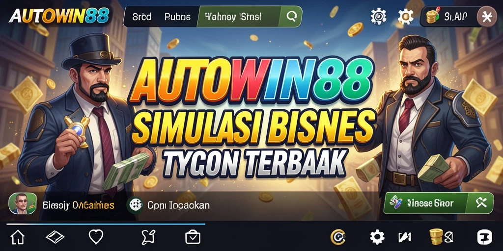 Screenshot gameplay AUTOWIN88 menampilkan manajemen bisnis yang mengasyikkan.