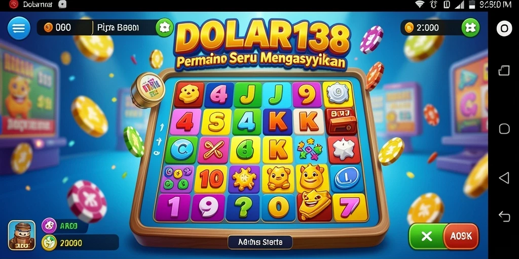 Tampilan gameplay DOLAR138 dengan suasana Bingo yang ceria.