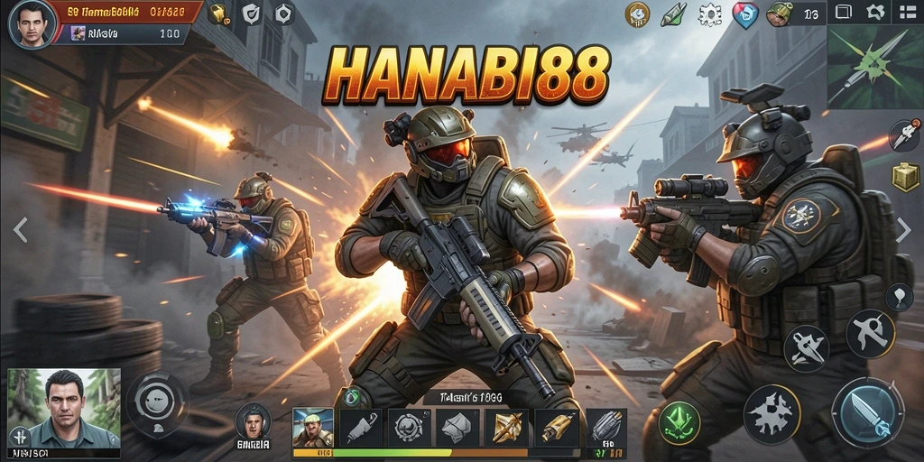 Tampilan gameplay <strong>HANABI88</strong> menunjukkan strategi dan taktik yang mendebarkan.