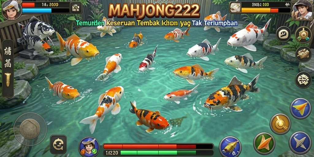 Screenshot gameplay menampilkan aksi menembak ikan yang seru.