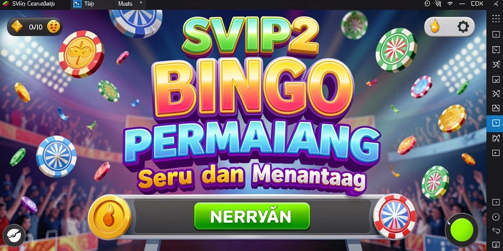 Tampilan gameplay Bingo SVIP2 yang menarik dan interaktif.