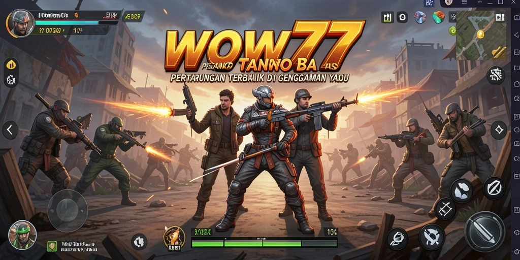 Gameplay seru dengan pertarungan penuh aksi di WOW77.