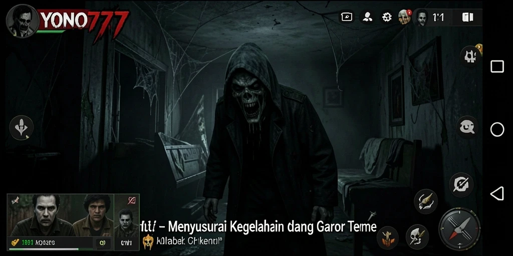 Gameplay menegangkan di dunia gelap penuh teror.